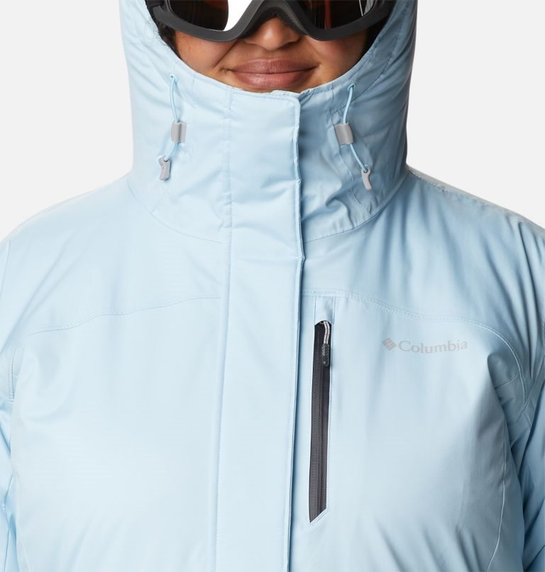 Women's Columbia Last Tracks II Insulated Jackets Light Blue | Plus Size CA-HA48C